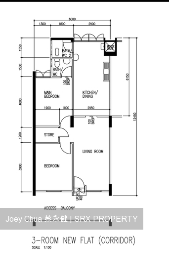 Blk 124 Bedok North Road (Bedok), HDB 3 Rooms #210547071